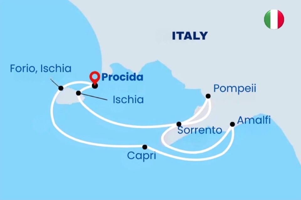 Amalfi Coast Sailing Adventure 07Nights 08Days