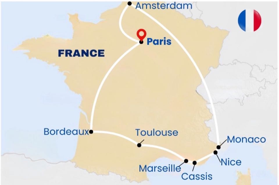 France & Netherlands 12Nights 13Days