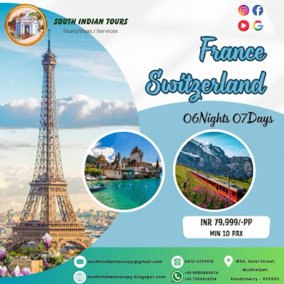 France & Switzerland 06Nights 07Days