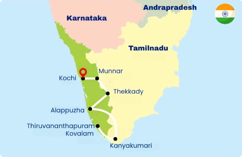 Kerala - Tamil Nadu 04Nights 05Days