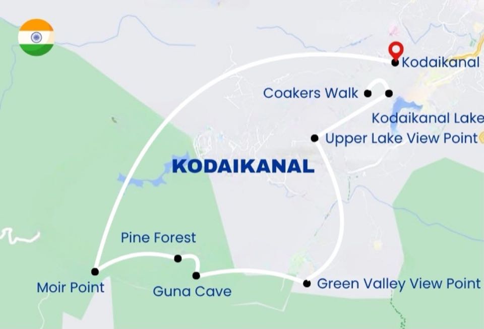 Pondicherry & Kodaikanal 01Night 02Days