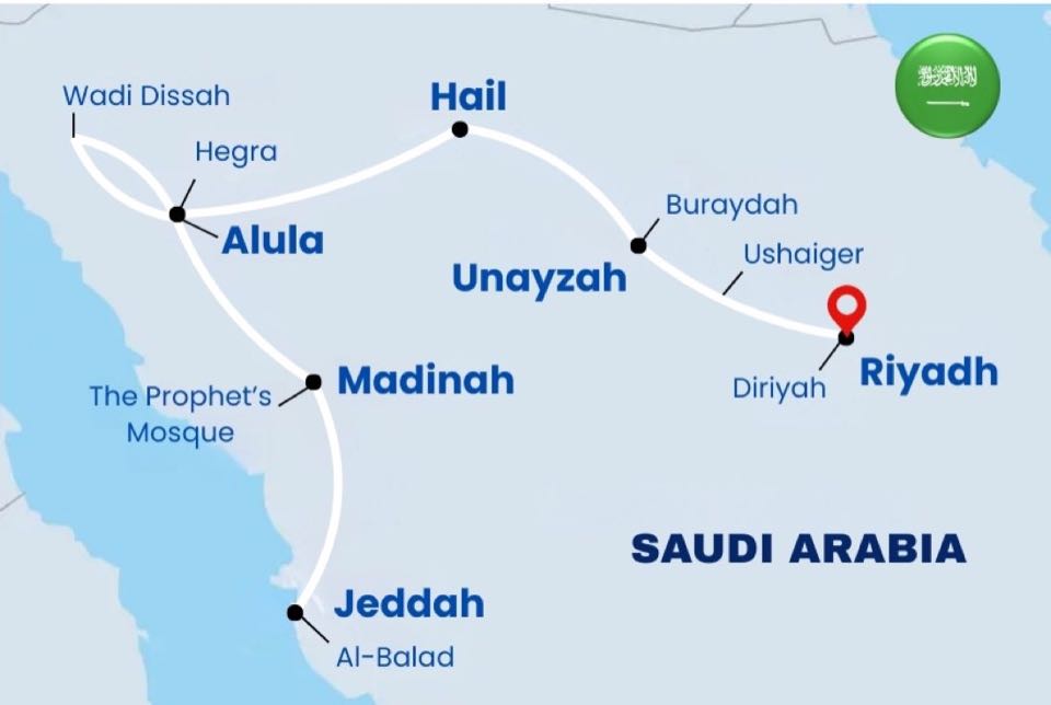 Saudi Arabia 06Nights 07Days