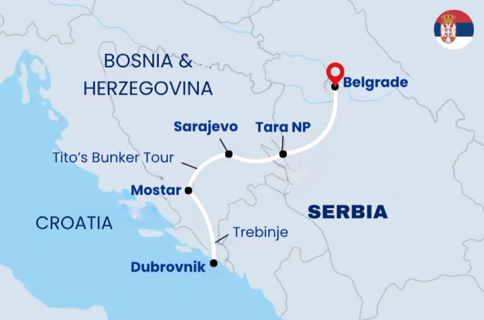 Serbia 08Nights 09Days