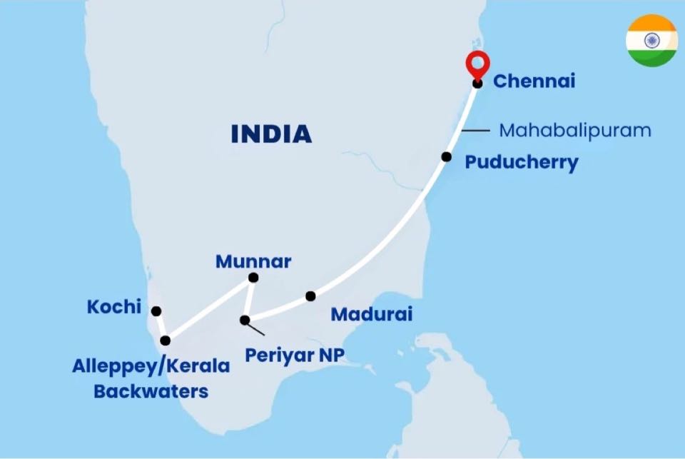 South India 13Nights / 14 Days