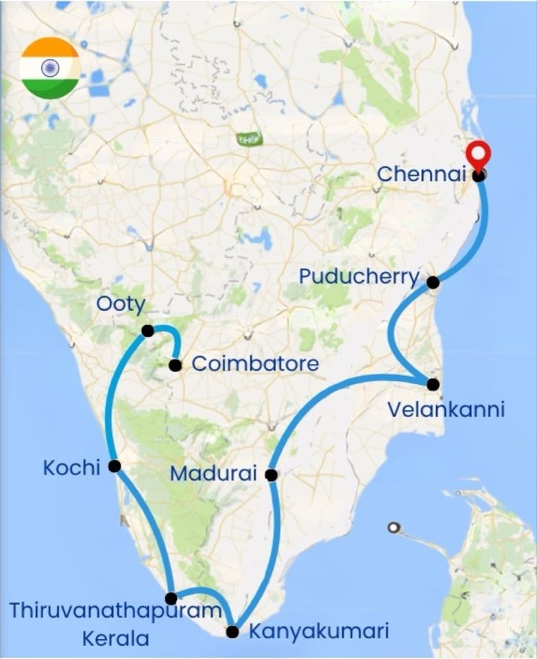 Tamilnadu & Kerala 10Nights 11Days